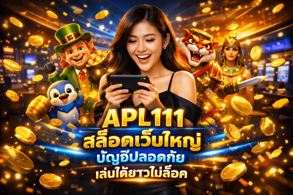 APL111 สล็อตเว็บใหญ่ บัญชีปลอดภัย เล่นได้ยาวไม่ล็อค