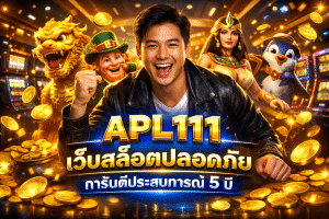 APL111 เว็บสล็อตปลอดภัย การันตีประสบการณ์ 5 ปี
