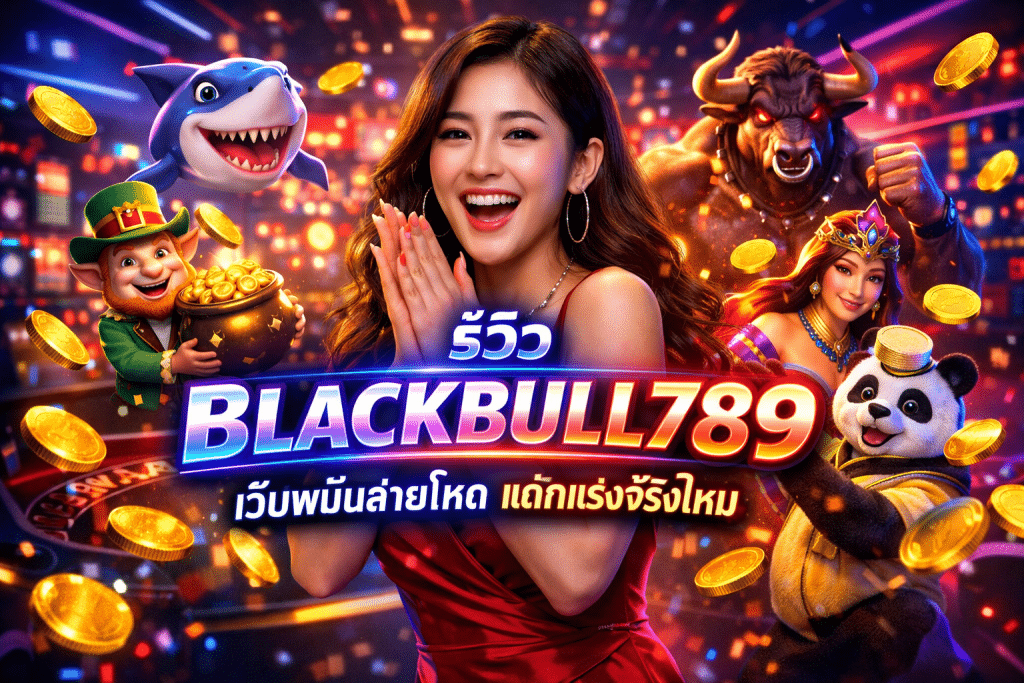 รีวิว BLACKBULL789 เว็บพนันสายโหด แตกแรงจริงไหม